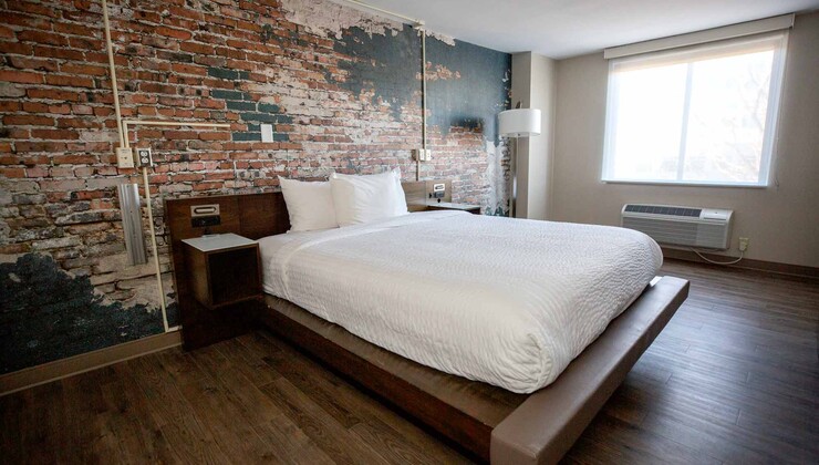 One of the private rooms used for overnight sleep studies at the Duke Sleep Disorders Center.